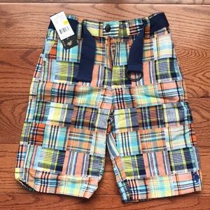 US POLO Shorts Boys Size 10 Plaid